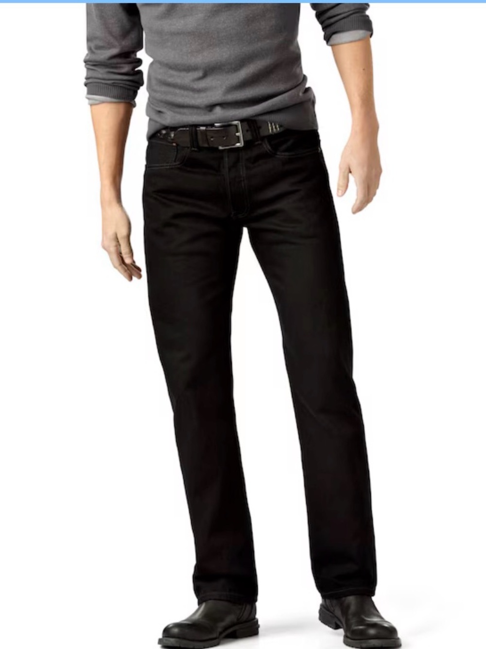 Levi's Men's Black 501’s Jeans 34/30